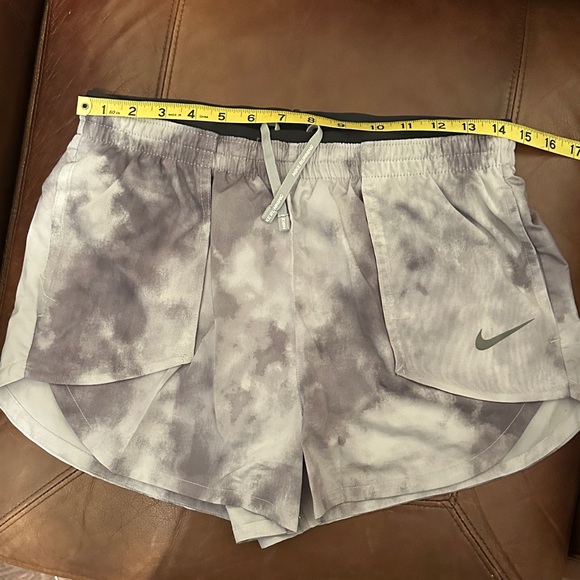 Nike Running | Dri Fit Cloudy Gray Athletic Shorts - Women’s Medium - Picture 3 of 9